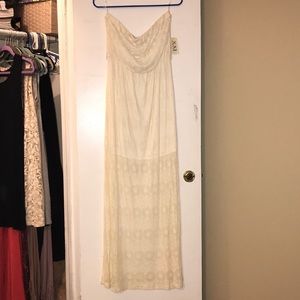 Maxi dress cream Forever 21